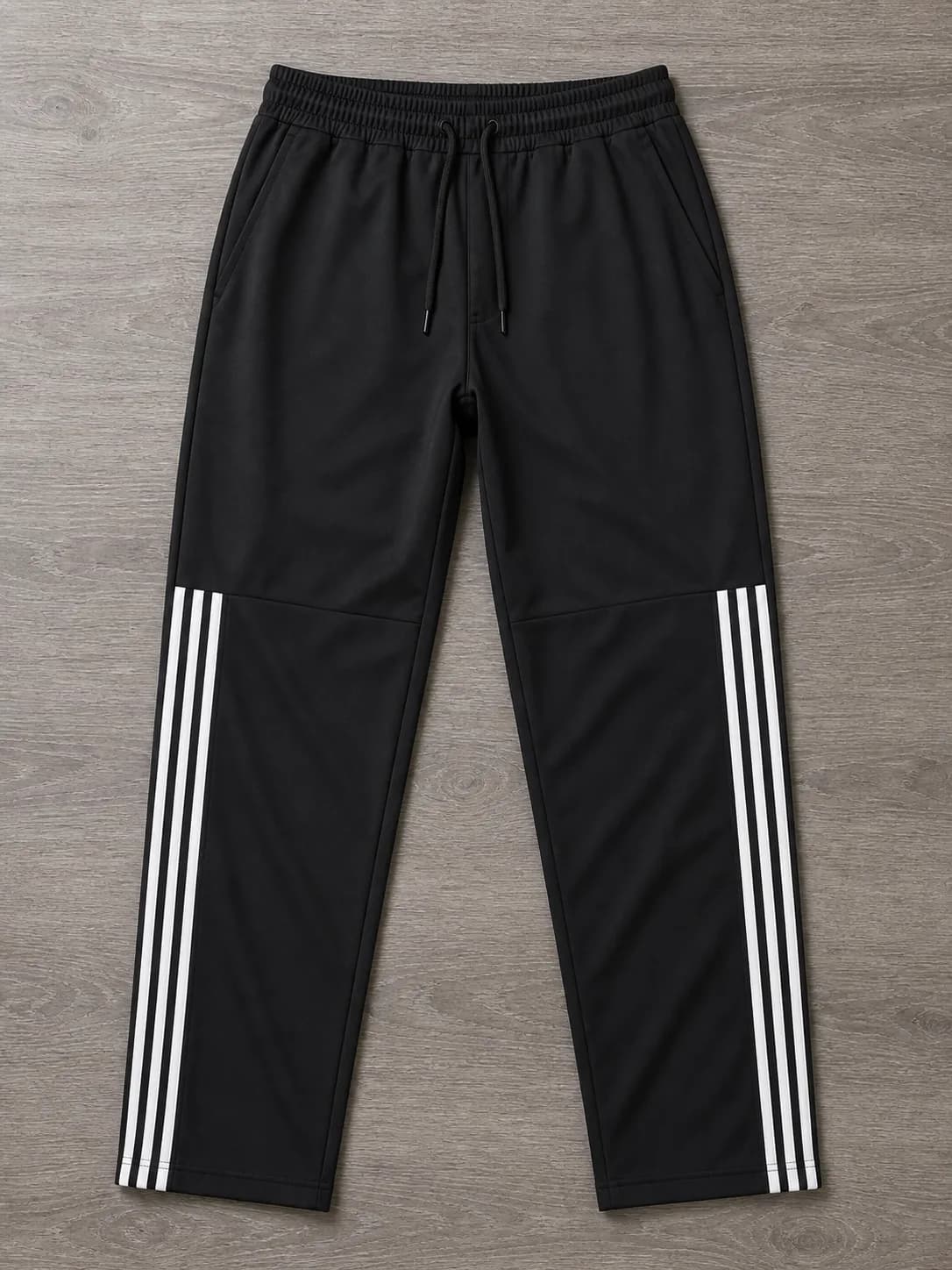 Black Stripe Athletic Trouser
