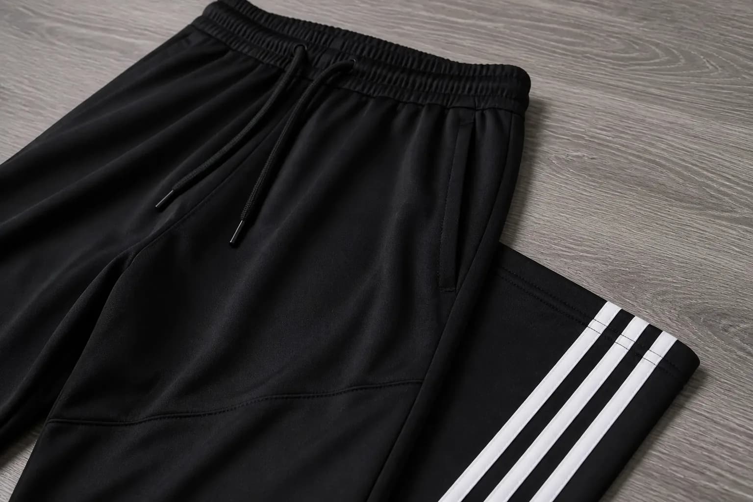 Black Stripe Athletic Trouser