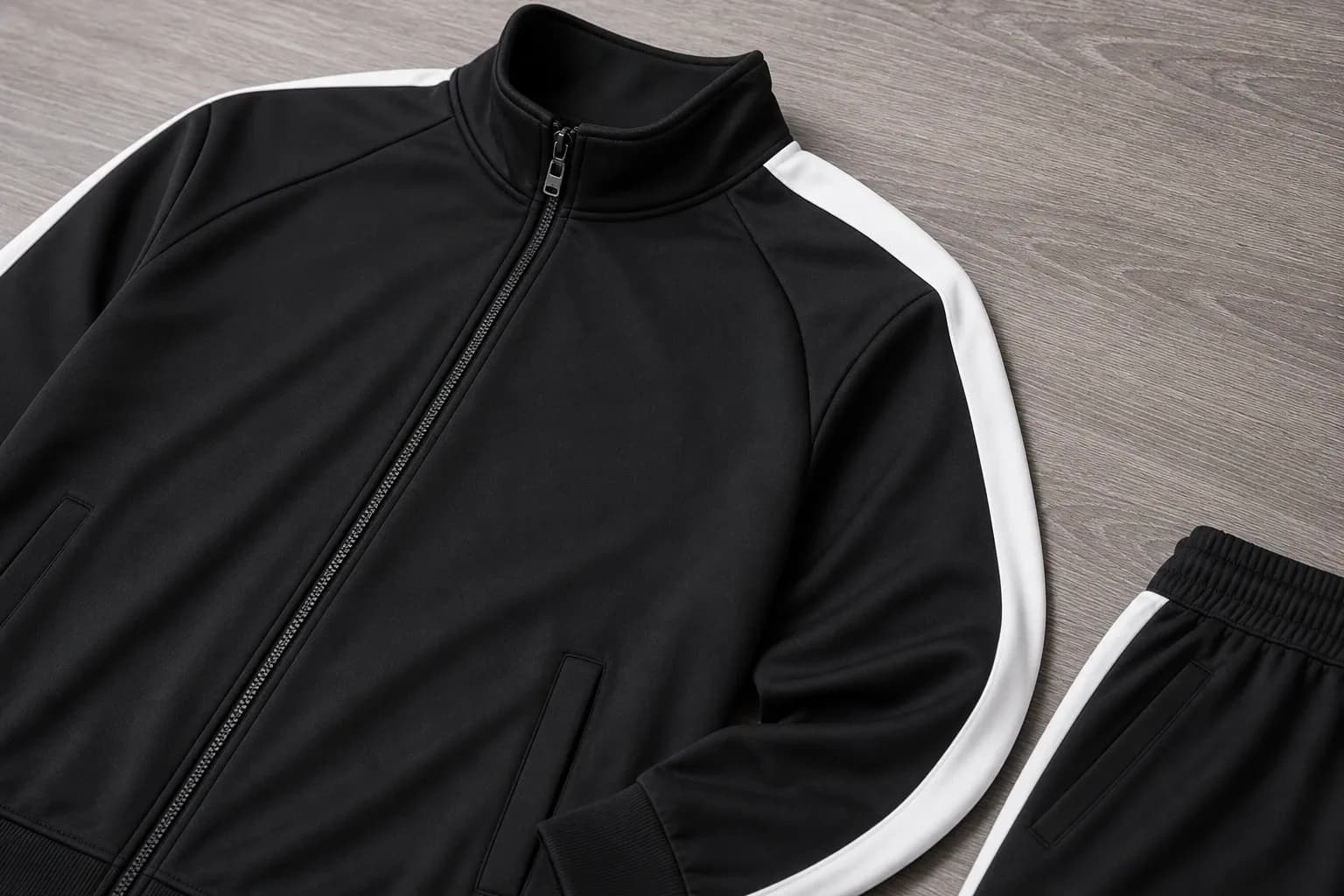 Black & White Men’s Tracksuit