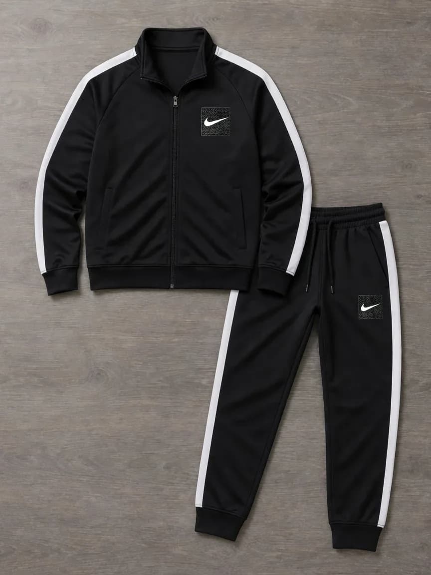 Black & White Men’s Tracksuit